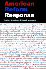 front cover of American Reform Responsa - PDF Electronic Version