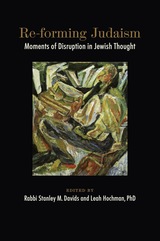 front cover of Re-forming Judaism