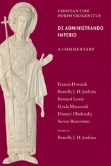 front cover of Commentary on the <i>De Administrando Imperio</i>