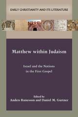 front cover of Matthew within Judaism
