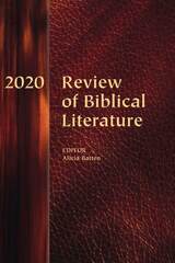 front cover of Review of Biblical Literature, 2020