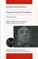 front cover of Arapaho Historical Traditions