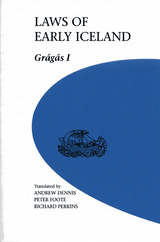 front cover of Laws of Early Iceland