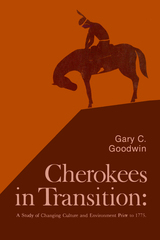 front cover of Cherokees in Transition