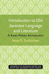 front cover of Introduction to Old Javanese Language and Literature