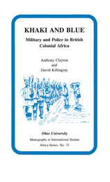 front cover of Khaki and Blue