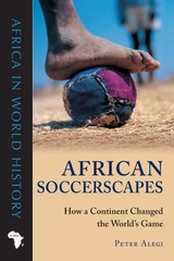 front cover of African Soccerscapes