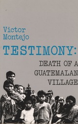 front cover of Testimony