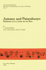 front cover of Jumano and Patarabueye