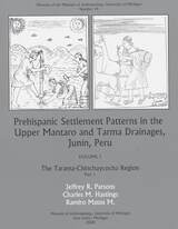 Prehispanic Settlement Patterns in the Upper Mantaro and Tarma