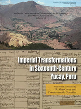 front cover of Imperial Transformations in Sixteenth-Century Yucay, Peru