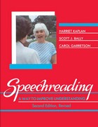 front cover of Speechreading