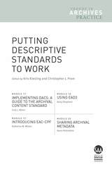 front cover of Putting Descriptive Standards to Work