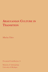front cover of Araucanian Culture in Transition
