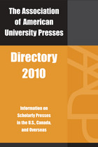front cover of Association of American University Presses Directory 2010