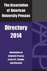 front cover of Association of American University Presses Directory 2014