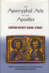front cover of The Apocryphal Acts of the Apostles