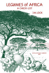 front cover of Legumes of Africa