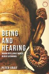 front cover of Being and Hearing
