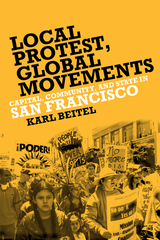front cover of Local Protests, Global Movements