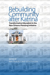 front cover of Rebuilding Community after Katrina