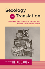front cover of Sexology and Translation