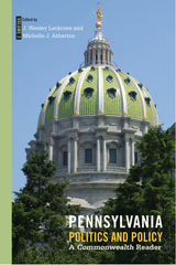 front cover of Pennsylvania Politics and Policy, Volume 2