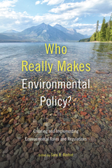 front cover of Who Really Makes Environmental Policy?