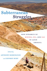 front cover of Subterranean Struggles