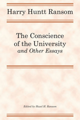 front cover of The Conscience of the University, and Other Essays