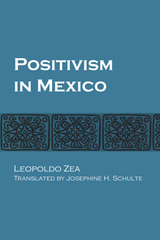 front cover of Positivism in Mexico