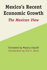 front cover of Mexico's Recent Economic Growth