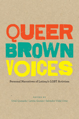 front cover of Queer Brown Voices