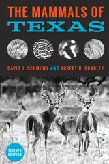 front cover of The Mammals of Texas