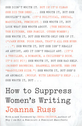 front cover of How to Suppress Women's Writing