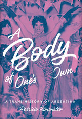 front cover of A Body of One's Own