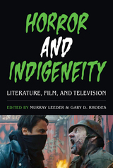 front cover of Horror and Indigeneity