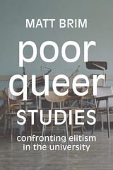 front cover of Poor Queer Studies