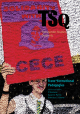 front cover of Trans*formational Pedagogies