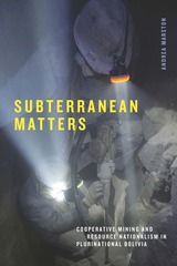 front cover of Subterranean Matters