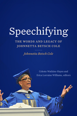 front cover of Speechifying