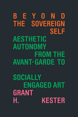 front cover of Beyond the Sovereign Self