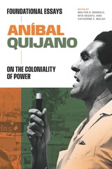 front cover of Aníbal Quijano