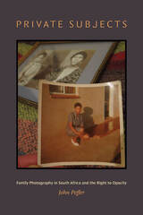 front cover of Private Subjects