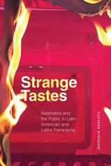 front cover of Strange Tastes