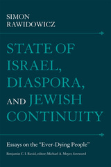 front cover of State of Israel, Diaspora, and Jewish Continuity