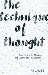 front cover of The Technique of Thought