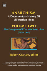 front cover of Anarchism Volume Two