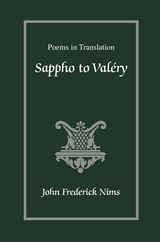 front cover of Sappho to Valéry