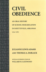 front cover of Civil Obedience